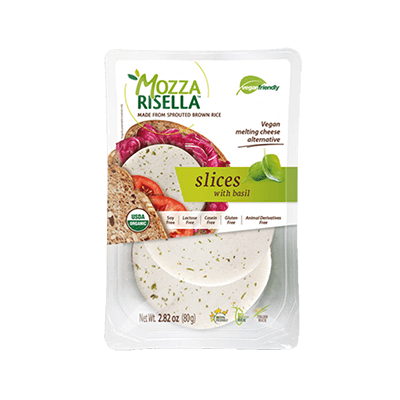 Mozzarisella slice al basilico